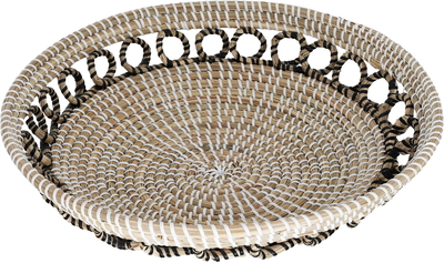 عياشة خوص السيف غاليري، 40×40×10 سم، دائري - متعدد الألوان product image 2