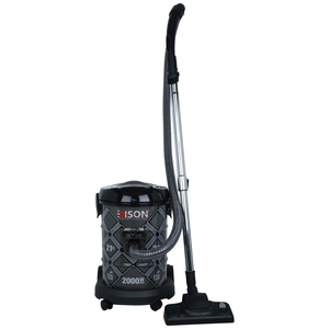 Edison Barrel Vacuum Cleaner, 2000 Watt, 21 Liter - Black Gray product image