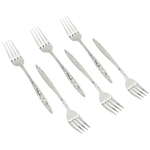 Al Saif Gallery steel cutlery set, 30 pieces, engraved - silver product image 5