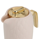 Timeless plastic thermos, 1 liter, with gold handle - cashmere product image 4