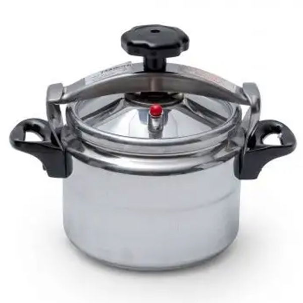 Volcano Aluminum Pressure Cooker, 15 Liter - Silver product image 1