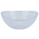 Al Saif Gallery Plastic Serving Plate, 23X20X9 Cm, 1.65 L - Clear product image 1