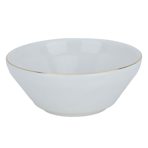 Al Saif Gallery Porcelain Soup Bowl, 12 cm, elephant pattern - white product image