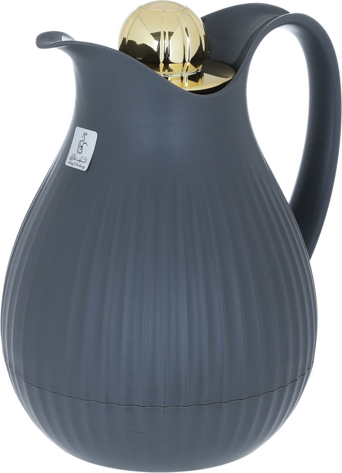 Ramira Plastic Al Saif Gallery Thermos, 1 litre, gilded - dark grey product image 3