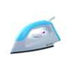 Buarn Professional NI-2203D Dry Iron, 1000 Watt, Non Stick Soleplate - White Blue product image 1