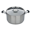 Rocky Al Saif Gallery Steel Pot, 18 cm, with silicone handle - silver product image 2