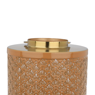 Al Ain Andalusia Indian lantern style, 20 x 20 x 22 cm, cylindrical, hand grip - gold product image 2