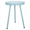 Al Saif Gallery Mirror Round Table, 62 x 45 x 45 cm, pattern - green product image 1