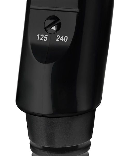 مجفف الشعر بيبي ليس، 2000 واط، 2 مستويات حرارية، سرعتين، مقبض قابل للطي - أسود product image 2
