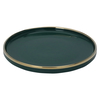 Al Saif Gallery porcelain dining set, with golden script, 16 pieces - green product image 3