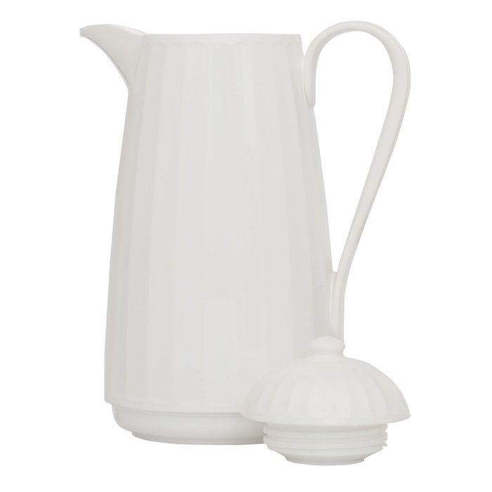 Al-Rhine plastic thermos, 1 liter - white product image 2