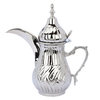 Dallah Steel Al Saif Gallery Tarahib 4, 750 ml, engraved, small - silver product image 1