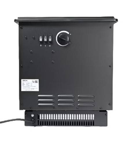 GVC Pro Decorative Electric Heater, 1950 Watt, LED screen, GVCHT-225 - Black product image 2