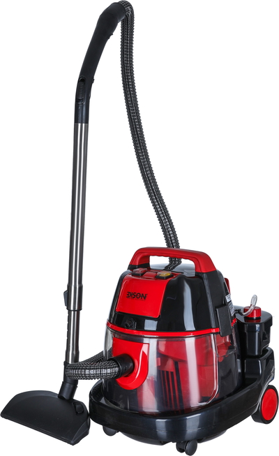 Edison Vacuum Cleaner, 2000 Watt, 35 Liter - Black Red product image 1