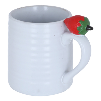 Al Saif Gallery porcelain mug, with Al Saif Gallery handle, 350 ml - white product image 1