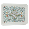 Tofariyah Melamine Al Saif Gallery, 49 x 37 x 3 cm, rectangle, green-white pattern product image 1