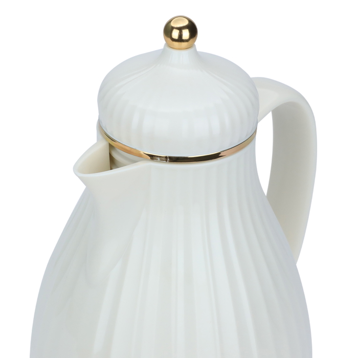 Al Saif Gallery Savannah Dallah, 600 Ml - White product image 4