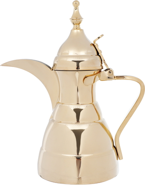 Alsaif Plus Steel Diriyah Dallah, Al, 40 oz, 1.2 liters - Gold product image