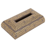 Wahj Almash Wooden Tissue Box, 24×14×6 - Brown product image 1