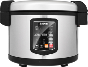 Edison Electric Rice Cooker, 16 Liters, 1950 Watts - Silver product image