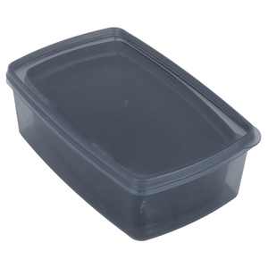 Al Saif Gallery Storage Box, Rectangular, 1000/700/400 ml, 3 Pieces - Gray product image