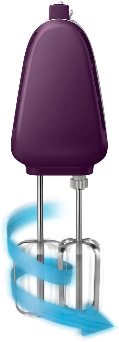 Philips Hand Blender, 400 Watt, 5 Speeds, Hr3740/11 - Mauve White product image 3