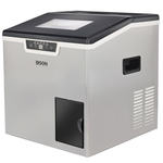 Edison Digital Ice Maker with Crusher, 15-20 Kg/24h, 1.8 L, KIM20B - Silver Black product image 2