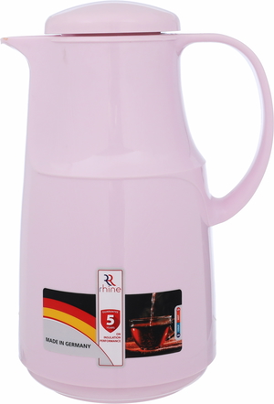 Rhine Markutec Thermal Glass Thermos, 1 Liter - Pink product image