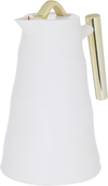 Glory Bamboo Glass Thermos, 1 Liter, Plastic Body - White product image 2