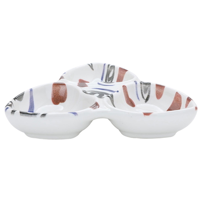 Al Saif Gallery Porcelain Serving Plate, 16X16X4 Cm, 3 Boxes - White product image 1