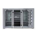 Edison Ty1005Bcl Hammer Electric Oven With Grill, 2800W, 100L, 2 Doors - Silver product image 2