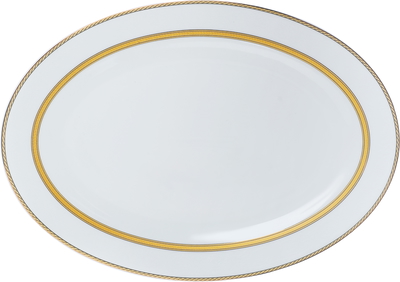 Dania Porcelain Dining Serving Set, 75 Pieces, Engraved - White product image 13