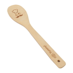 Al Saif Gallery Wooden Cooking Spoon, Chef Pattern - Brown product image 2