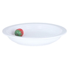 Al Saif Gallery Porcelain Soup Bowl, 23 x 23 x 4.2 cm, decorated with oranges - white product image 2