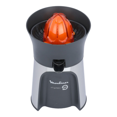 Moulinex Citrus Juicer, 100 Watt, 3 Cones - Black/Silver product image 2