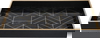 طوفرية تقديم خشب السيف غاليري، 46×30×5.5 سم، مستطيل - أسود product image 1
