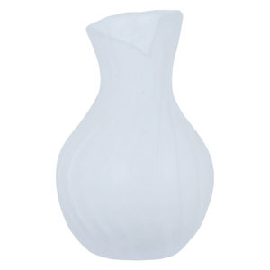 Al Saif Gallery glass vase, 12 x 19 cm - white product image