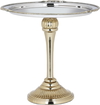 Al Saif Gallery steel cake serving stand, 20 x 20 x 20 cm, circular, with a gold-silver base product image 2