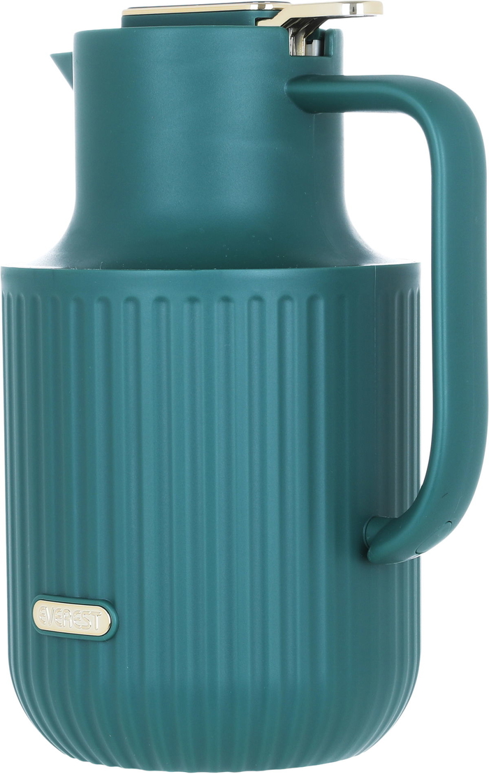 Everest Al Saif Gallery plastic thermos, 1.5 litres, gilded - green product image 2