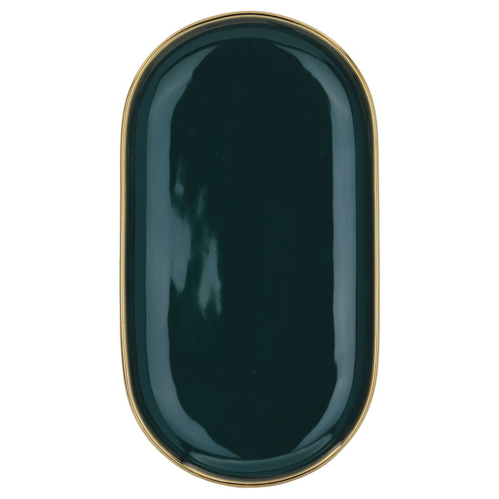 طقم سفرة بورسلان السيف غاليري، دائري، 51 قطعة - أخضر product image 8