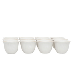 Al Saif Gallery porcelain coffee cup set, 12 pieces - white product image 2