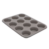 Bake Chef Granite Cupcake Mold, 8 x 2 Inch, 12 Eyes - Light Brown product image 3