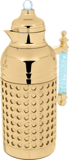 Al Saif Gallery Steel Thermos Set (Sara), 1 Liter, 2 Pieces - Gold product image 5