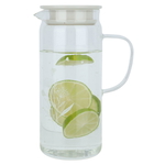 Al Saif Gallery Geek Glass, 1 Liter, Plastic Lid - Transparent product image 1