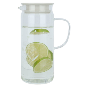 Al Saif Gallery Geek Glass, 1 Liter, Plastic Lid - Transparent product image