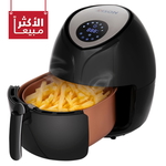 قلاية هوائية إديسون، 5.5 لتر، 1800 واط - أسود product image 1