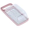 Al Saif Gallery Steel grater with plastic box - silver pink product image 2