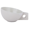 Al Saif Gallery Plated Iron Serving Bowl, 5.6 x 13 x 13 cm, Round, Handle - Light Gray product image 1