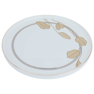 Al Saif Gallery Porcelain Serving Plates Set, Round, 16 Pieces - White product image 2