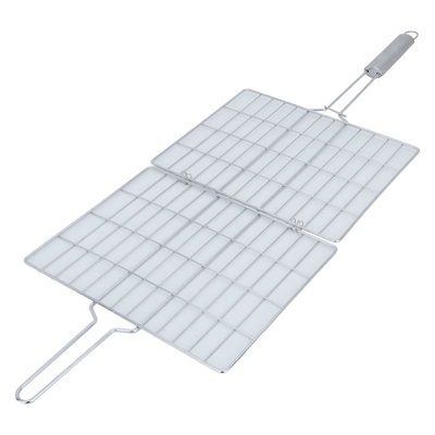 Al Saif Gallery steel grill grate, 41 x 28 cm, square - silver product image 2